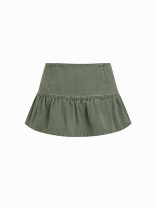 So Metal Low-Rise Skirt