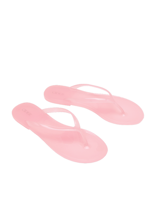 ROUND TOE FLIP-FLOP JELLY SHOES