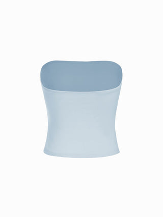 Mesh High Neck Sleeveless Draped Ruched Top