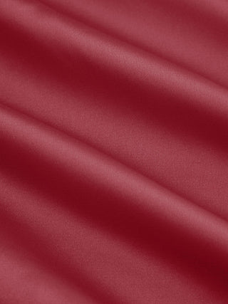 Satin Halter Neck Twist Knotted A-line Maxi Dress