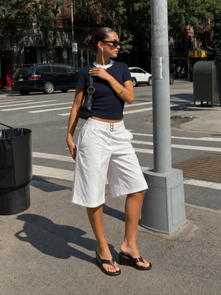 WEDGE FLIP-FLOP SANDALS