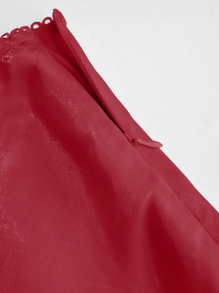 Satin Low Rise Mermaid Midi Skirt