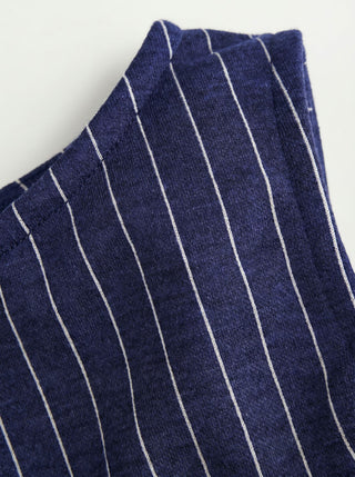 Stripe Boat Neck Tank Top