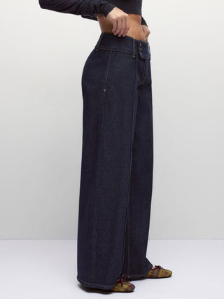 Denim Low Rise Baggy Jeans