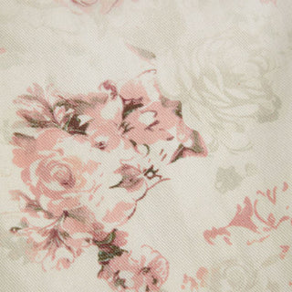 Cotton-blend Mid Rise Floral Wide Leg Long Trousers