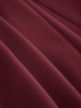 Square Neck Short Sleeve Wrap A-line Maxi Dress