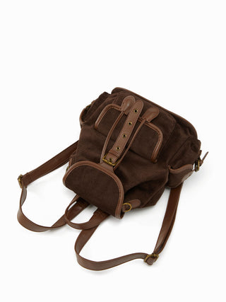 CORDUROY BUCKLE BACKPACK