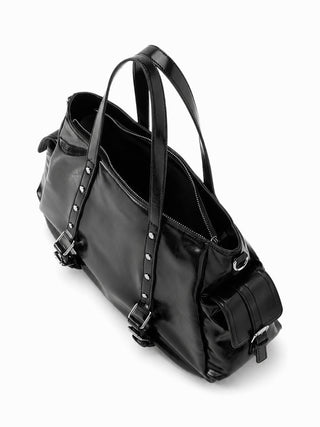 POCKET BUCKLE TOTE BAG