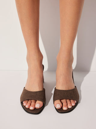 CHUNKY HEELED SANDALS For Date Party/Clubbing Vacation