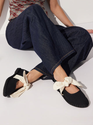 BOWKNOT MARY JANE FLATS