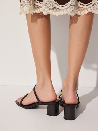METAL DECOR SANDALS