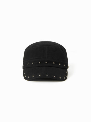STUDDED BERET HAT