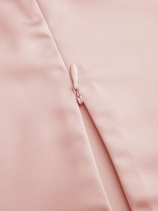 Boat Neck Batwing Sleeve Tie Back Top
