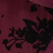 Mesh Mid Rise Floral Ruffled Maxi Skirt