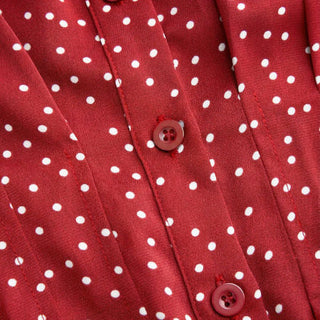 Chiffon Polka Dot Ruched Cinched Waist Batwing Sleeve Blouse