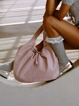 PLEATED TOTE BAG