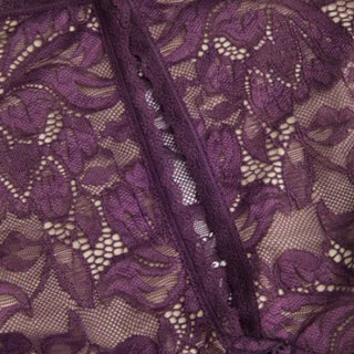 Lace Sheer Boat Neck Top