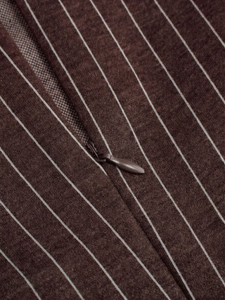 Stripe Boat Neck Tank Top