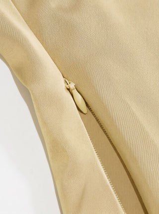 Satin V-Neck Ruched Bowknot Tank Blouse