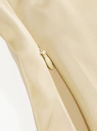 Satin V-Neck Ruched Bowknot Tank Blouse