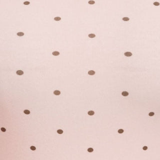 Cotton-blend Round Neckline Solid Tank Top