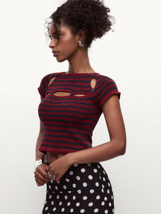 Something To Say Cutout Top