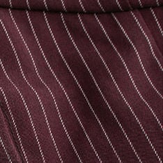 Mandarin Collar Stripe Cut Out Tie Back Top