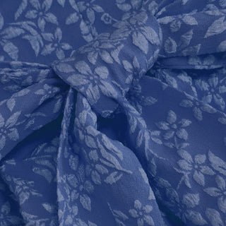 Jacquard U-neckline Floral Backless Bowknot Mini Dress