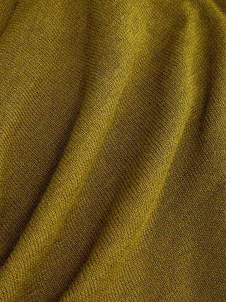 Knit Wool-blend Cowl Neck Draped Ruched Top