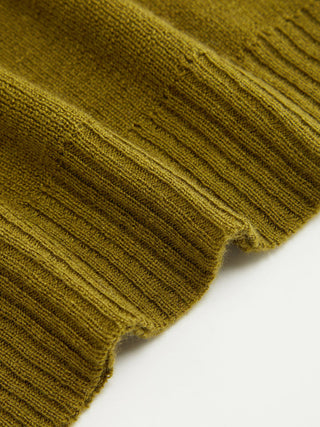 Knit Wool-blend Cowl Neck Draped Ruched Top