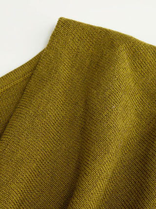 Knit Wool-blend Cowl Neck Draped Ruched Top