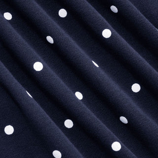 Polka Dot Drawstring Crop Cami Top & Low Rise Drawstring Micro Shorts Set