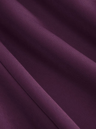 Satin Boat Neck Cloak Sleeve Bolero Flared Maxi Dress