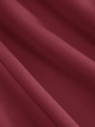 Satin Boat Neck Cloak Sleeve Bolero Flared Maxi Dress