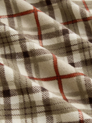 Good Handwriting Plaid Asymmetrical Top