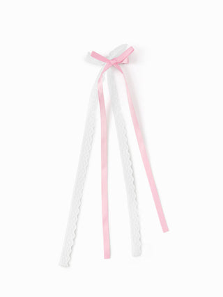 2PCS LACE BOWKNOT HAIR CLIP SET