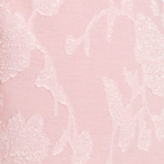 Jacquard Floral Square Neck Ruched A-line Mini Dress