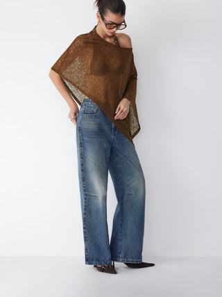 CLASSIC KNITTED CAPE
