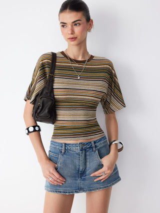 Round Neckline Tee