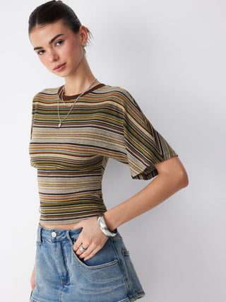 Round Neckline Tee