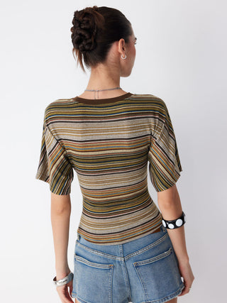 Round Neckline Tee