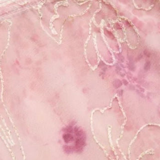 Floral Embroidery Mid Rise Mermaid Midi Skirt
