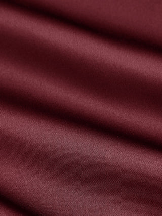 Satin Strapless Tie Back Maxi Dress