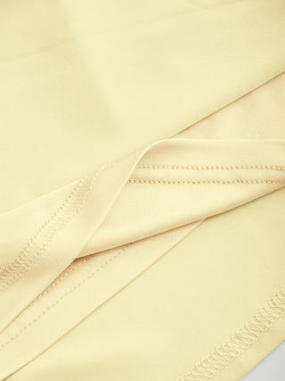 Boat Neck Short Sleeve Ruched A-line Mini Dress
