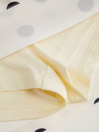 Satin Low Rise A-line Mini Skort