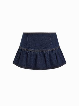 So Metal Low-Rise Skirt