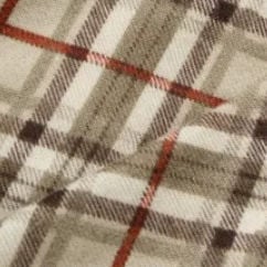 Good Handwriting Plaid Asymmetrical Top