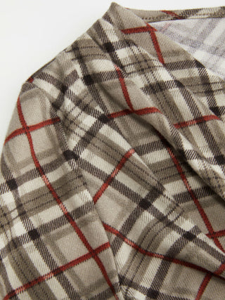 Talk To You Later Plaid Top