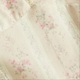 Halter Neckline Floral Lace Up Backless Maxi Dress