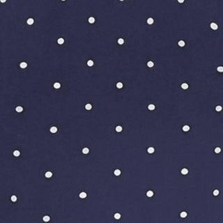 Cotton-blend Polka Dot V-neck Ruched Short Sleeve Top